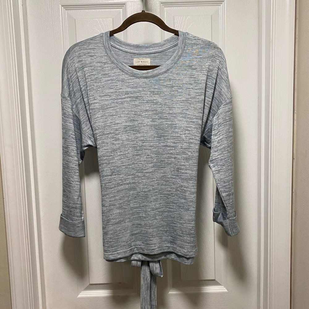 Lucky Brand Sweater with Tie Back